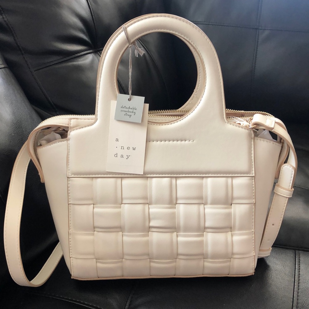 Target A New Day Zip closure satchel handbag